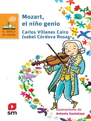 cover image of Mozart, el niño genio